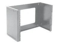 DIGITUS Wandhalterung 48,3cm 4HE grau