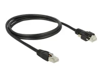 DELOCK Kabel RJ45 mit Schrauben Cat.6 1m