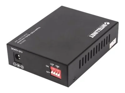 INT Gigabit PoE+ Medienkonverter SFP
