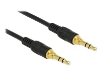 DELOCK KlinkenKabel 3,5 mm 3 Pin 1 m bl