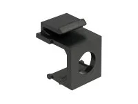 DELOCK Keystone Abdeckung schwarz 8 mm