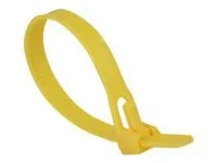 DELOCK Kabelbinder L 150 x B 7,5 mm gelb