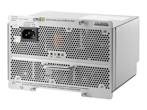 HPE Aruba 5400R 700W PoE+ zl2 PSU UK en