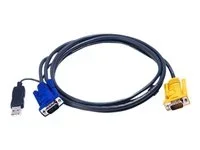 ATEN 2L-5206UP KVM-Kabel VGA USB 6m
