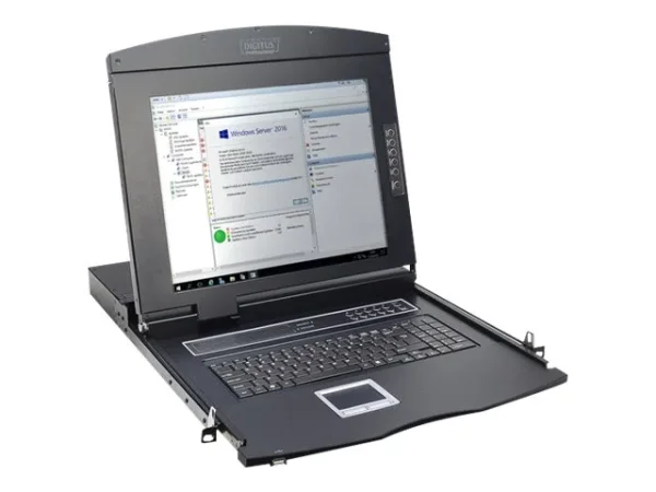 DIGITUS Modulare Konsole 43,2cm TFT UK