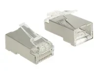 DELOCK RJ45 Crimp+Cut Stecker Cat.6 STP