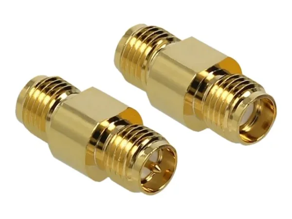 DELOCK Adapter SMA zu RP-SMA 10GHz