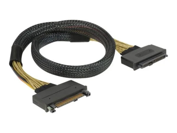 DELOCK Kabel U.2 SFF-8639 ST > BU 0,5m