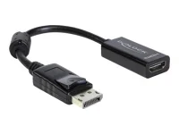 DELOCK Adapter DP-St > HDMI-Bu 22,5cm bl