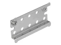 DELOCK Hutschiene Edelstahl Endanschlag