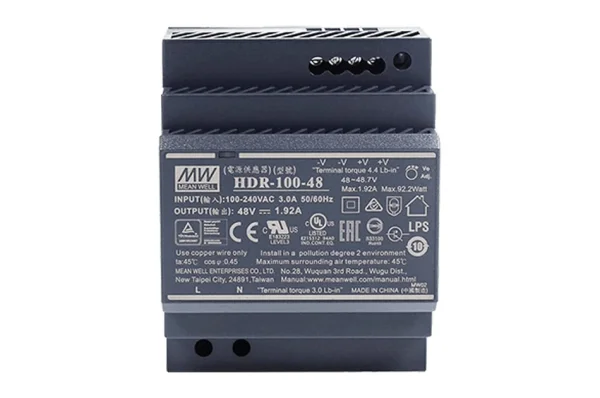 2N 2N Clip 2wire-IP Switch Power supply 48VDC/1.92A,