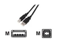 EFB USB2.0 Anschlusskabel A/B 1,8m