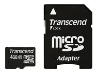 TRANSCEND Premium 4GB microSDHC UHS-I