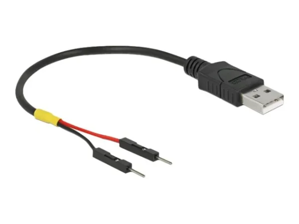DELOCK USB Stromkabel Typ-A auf 2 x Pf.