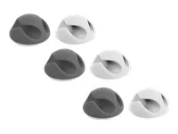 DELOCK Kabelhalter mit 2 Durchführungen