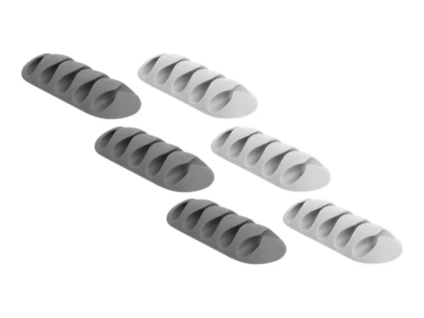 DELOCK Kabelhalter mit 5 Durchführungen