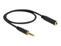 DELOCK Verl. Klinke 4,4mm 5 Pin 0,5m
