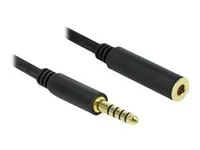 DELOCK Verläng. Klinke 4,4mm 5 Pin 3m