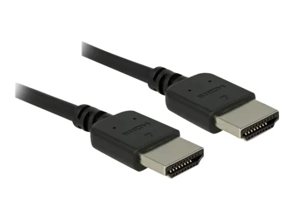 DELOCK Premium HDMI Kabel 4K 60 Hz 1 m