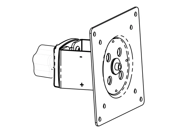 ERGOTRON DS100-Display-Schiebehalterung