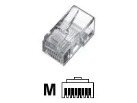 ASSMANN 100x Modularstecker RJ45 Cat5e