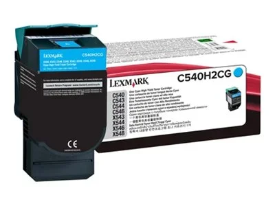 LEXMARK C54x X54x Cyan High Yield Toner
