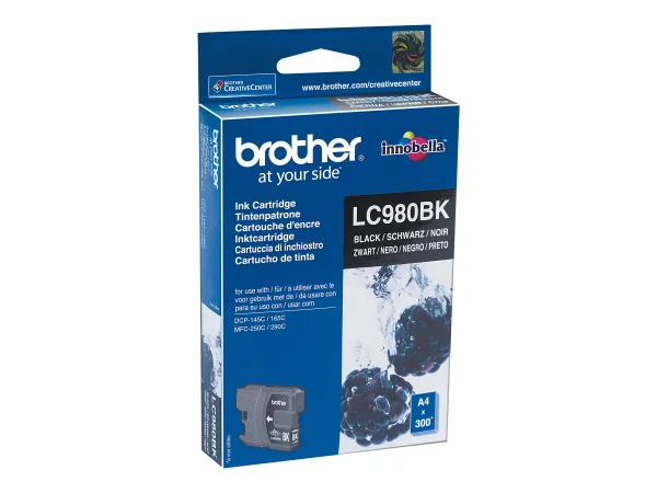BROTHER LC980BK Tinte schwarz