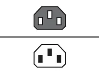 HPE Power Cable black 10A C13-C14 300cm