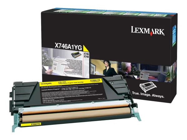 LEXMARK PB Toner yellow X746, X748