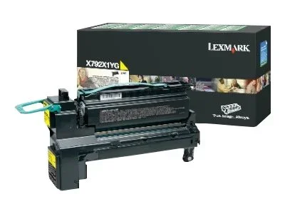 LEXMARK X792 YELLOW EHY PR.CARTR. 20K