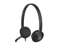 LOGI H340 USB Headset black