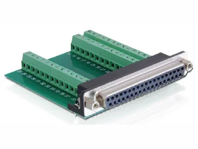 DELOCK Adapter Terminalblock > Sub-D 37P