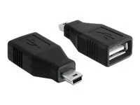 DELOCK Adapter USB 2.0-A Buchse>USB-mini