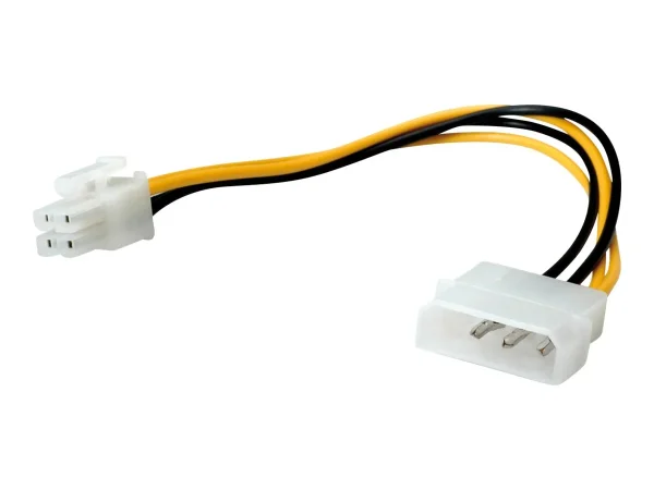 ROLINE Internes Power Kabel 4pol 0,15m