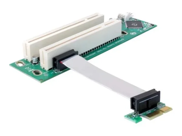DELOCK PCI-Riser-Karte 2x32bit 9cm Kabel