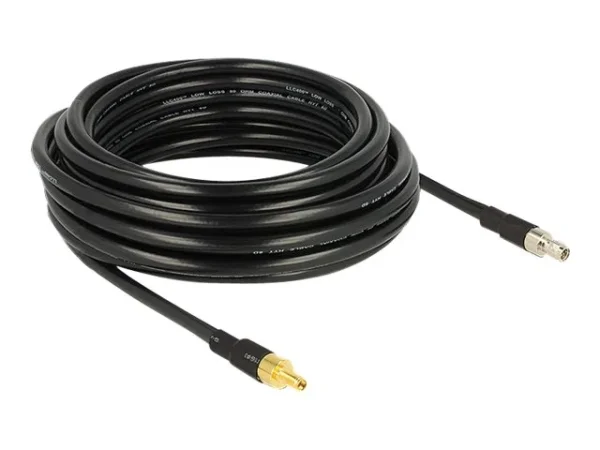 DELOCK HF SMA > SMA 10 m CFD400 low loss