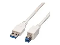 VALUE USB 3.2 Gen 1 Kabel Typ A-B 0,8m