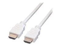 VALUE HDMI High Speed Kabel weiss 7,5m