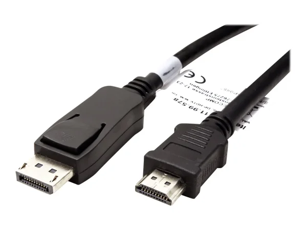 VALUE DisplayPort Kabel DP - HDTV 1m