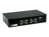 ROLINE DisplayPort USB 2.0 KVM Switch 1U