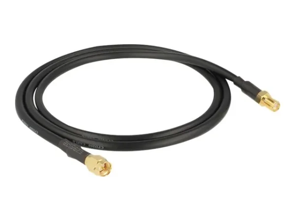 DELOCK HF SMA > SMA 0,9m CFD200 low loss