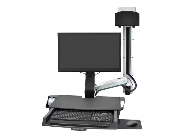 ERGOTRON SV Sit-Stand Combo System black