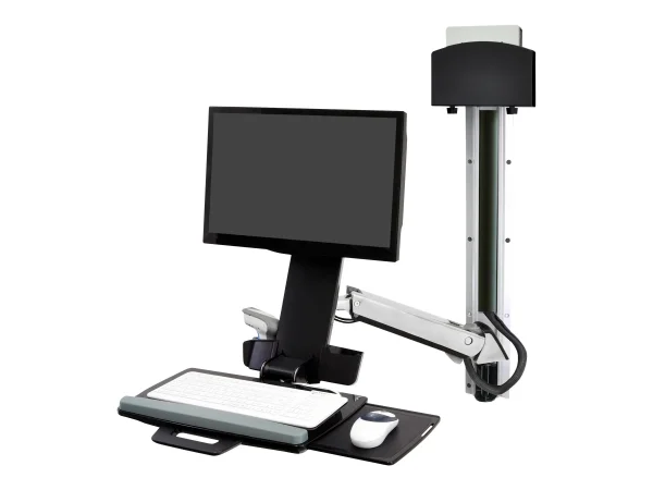 ERGOTRON SV Sit-Stand Combo System black