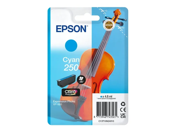 EPSON Singlepack Cyan 250 ink
