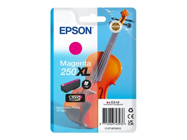 EPSON Singlepack Magenta 250XL ink