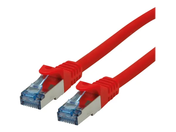 ROLINE Patchkabel Kat.6A rot 7,5m