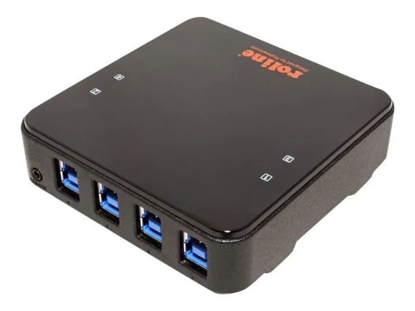 ROLINE USB 3.2 Gen 1 Switch 4 PC 1 Ports