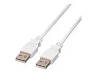 VALUE USB 2.0 Kabel Typ A-A weiss 4,5m