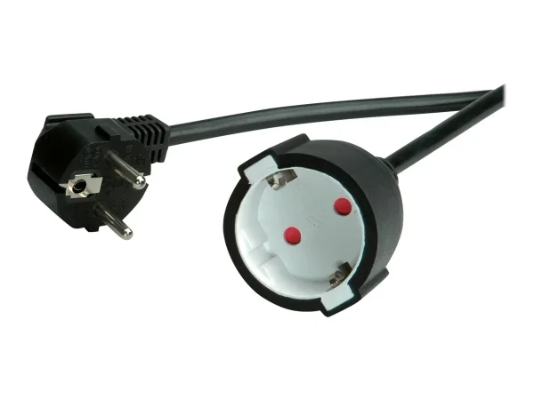 VALUE SchutzkontaktVerlängerungskabel 5m