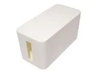 VALUE Kabel-Box klein weiss